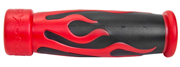 Flame Thru Grips RED SUPER SOFT - Click Image to Close