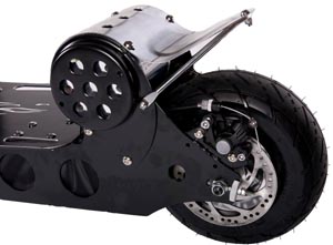 Fatboy 800W with Headlight and Seat - Click Image to Close