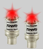 Neon Lighted Valve Caps - RED - Click Image to Close