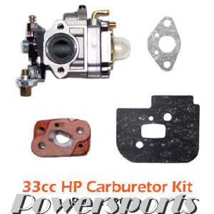 Carburetor Parts, 21cc - 23cc - Click Image to Close